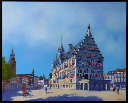 "City Hall, Gouda, Holland"