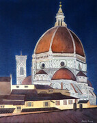 "Duomo at Night, Florence"
