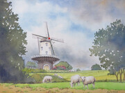 "Windmill on Walcheren, Holland"
